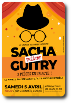 Affiche de la pièce de théâtre