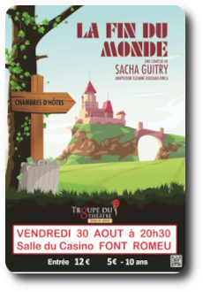 Affiche de la pièce de théâtre
