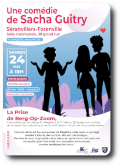 Affiche de la pièce de théâtre