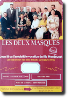 Affiche de la pièce de théâtre