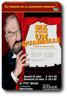 Affiche de la pièce de théâtre
