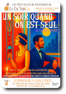 Affiche de la pièce de théâtre